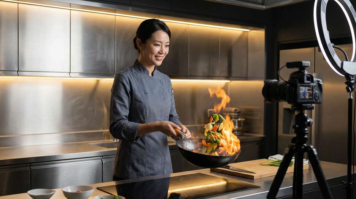 蘑菇视频美食视频制作